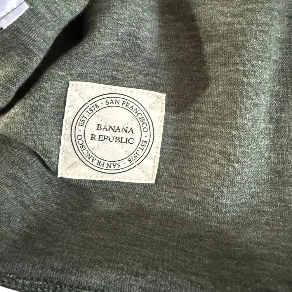Banana Republic Slub Double-Knit Crew-Neck T-Shirt